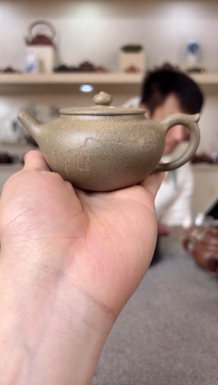 【闪购商品】紫砂茶壶飞把紫砂壶 段泥 半手工