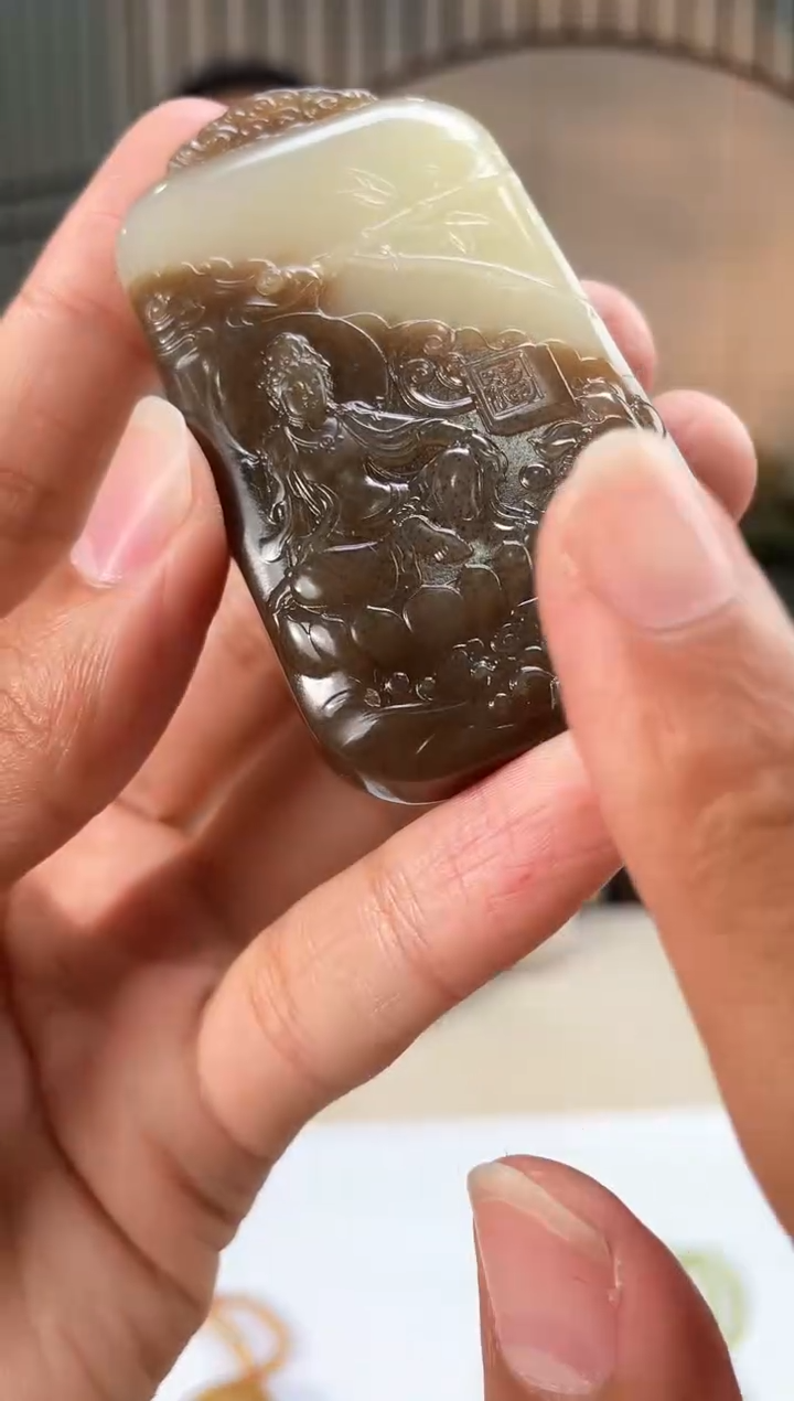 【闪购商品】定制和田玉多样性发货怕一发一 6206