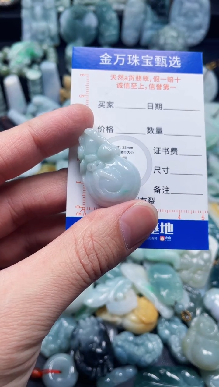 翡翠未镶嵌颈饰天然翡翠a货