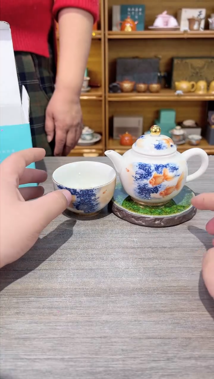 【闪购商品】富贵有余单壶加一杯
