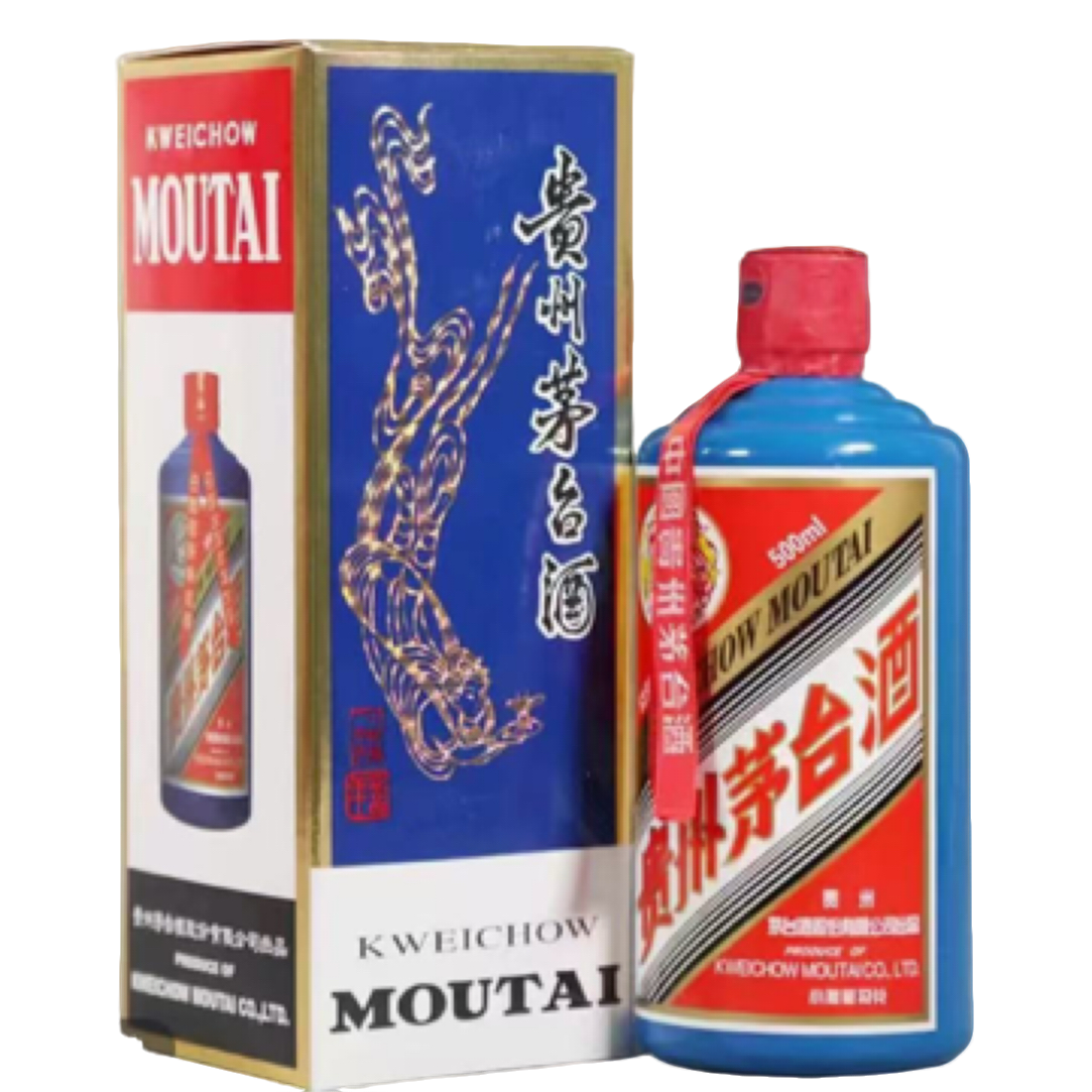 KWEICHOW MOUTAI/贵州茅台酒蓝色茅台小批量勾调蓝茅53度500ml