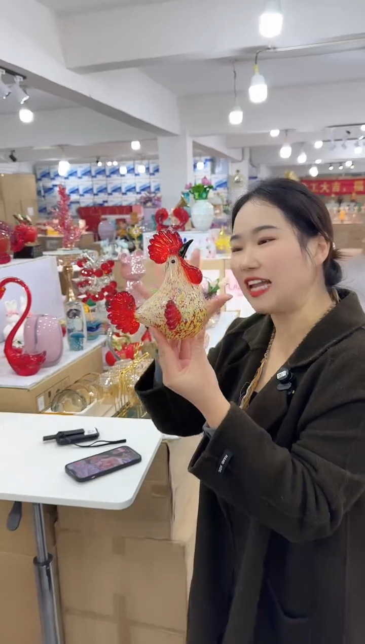 【闪购商品】无铅玻璃玖月花器晚z13