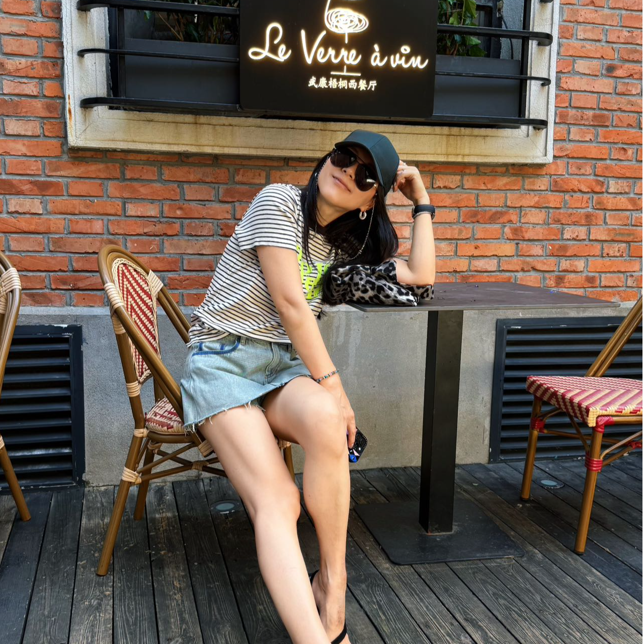 【直播】TANG TOWN 自制 深浅撞色随性水洗毛边显瘦牛仔短裤/裙裤