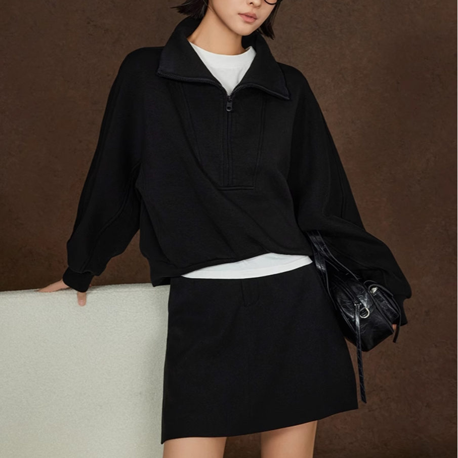 夏季新款 超好看百搭裙裤 包芯纱半身短裙250039