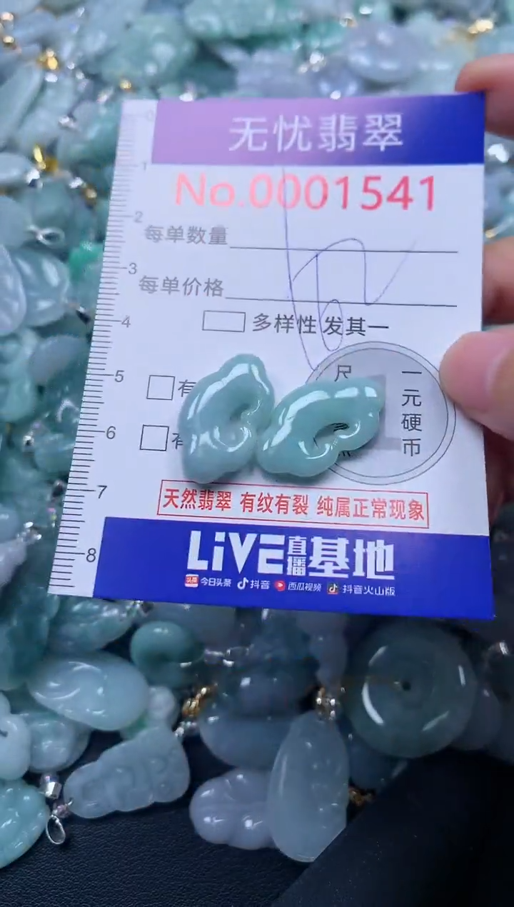 颈饰未镶嵌翡翠1541