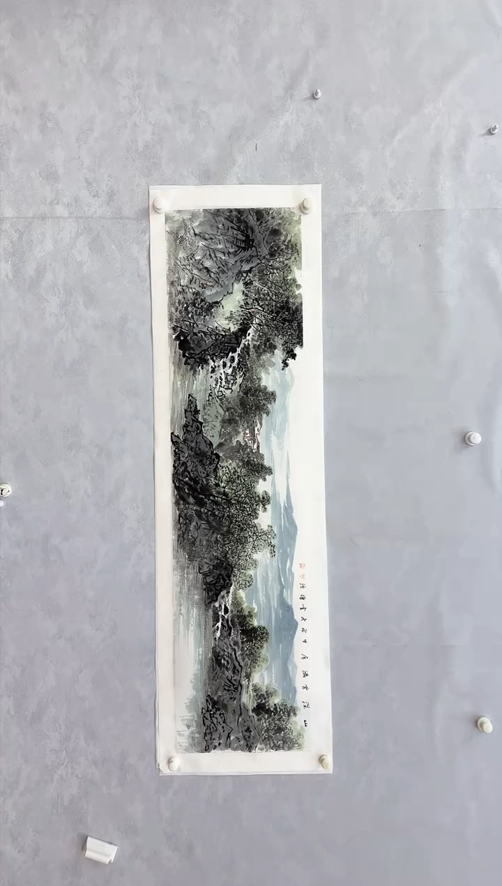 【闪购商品】折扇1国画作品（随缘一幅）