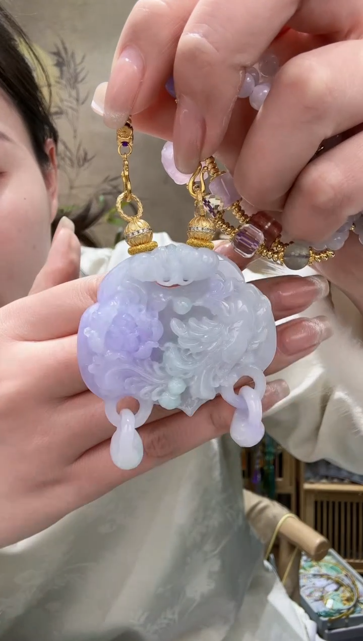 【闪购商品】翡翠颈饰未镶嵌吊坠