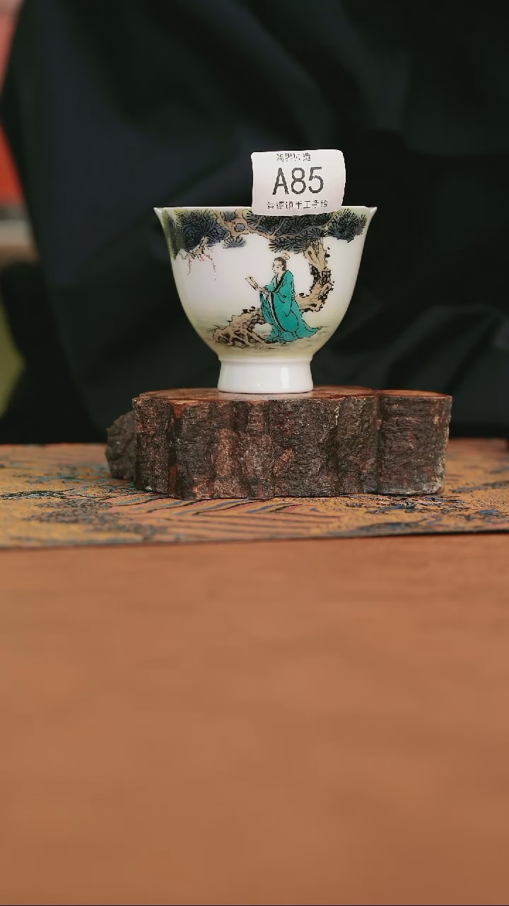 摆件陶葵口主人杯85号没有售后