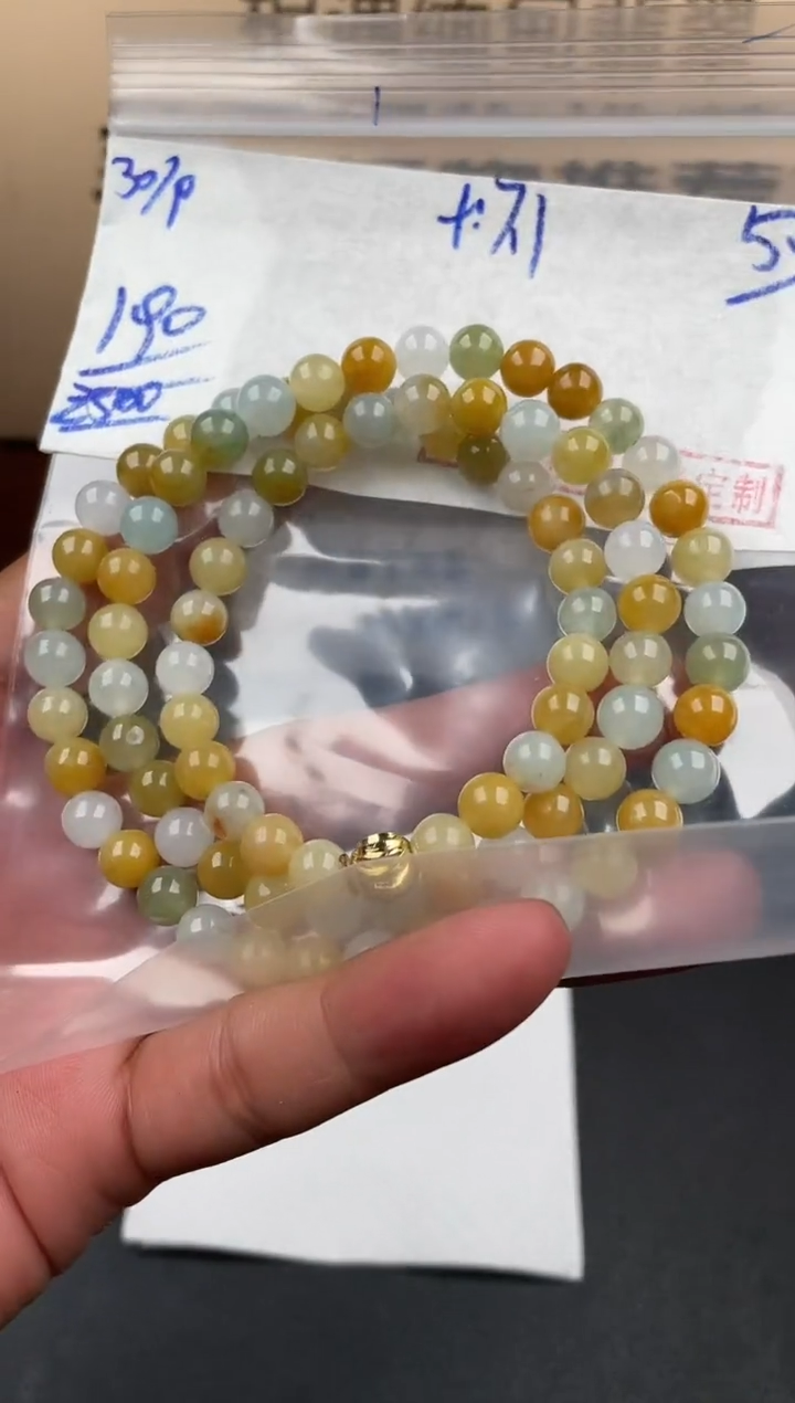 未镶嵌定制翡翠翡翠毛货抛光多样性发货拍一发一