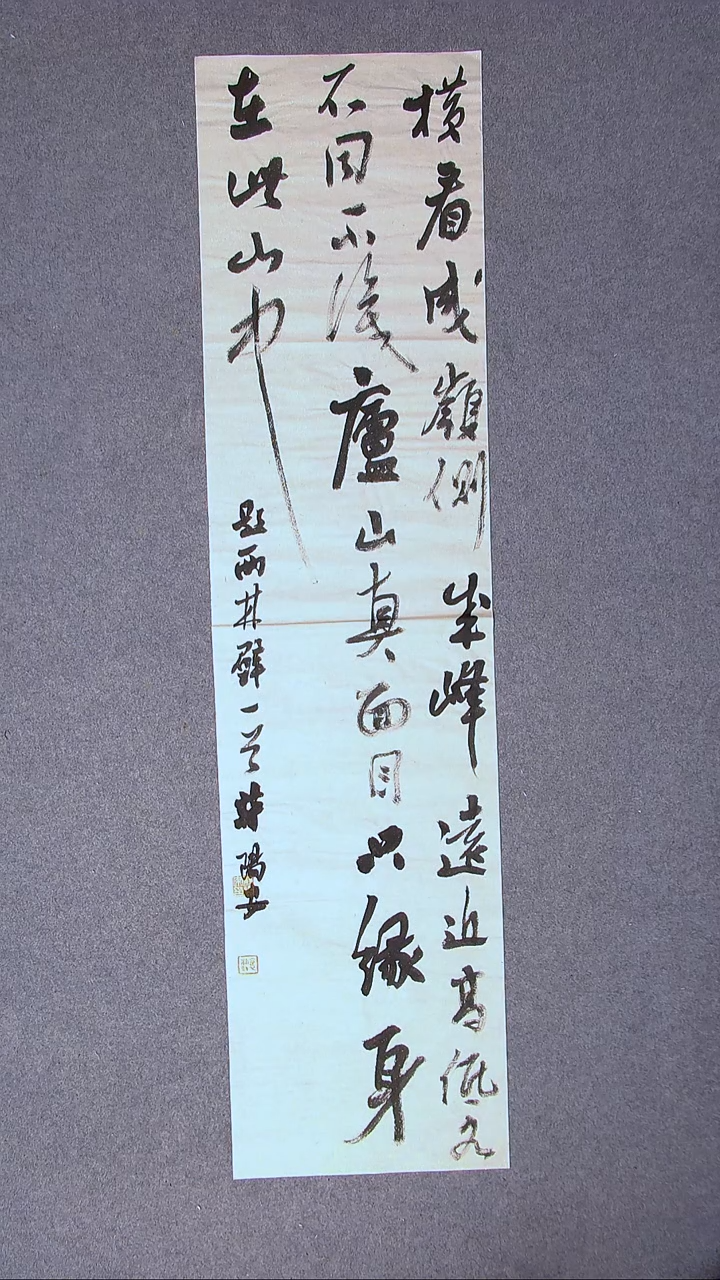 书法蒋阳安 陕西西安138*34四平尺