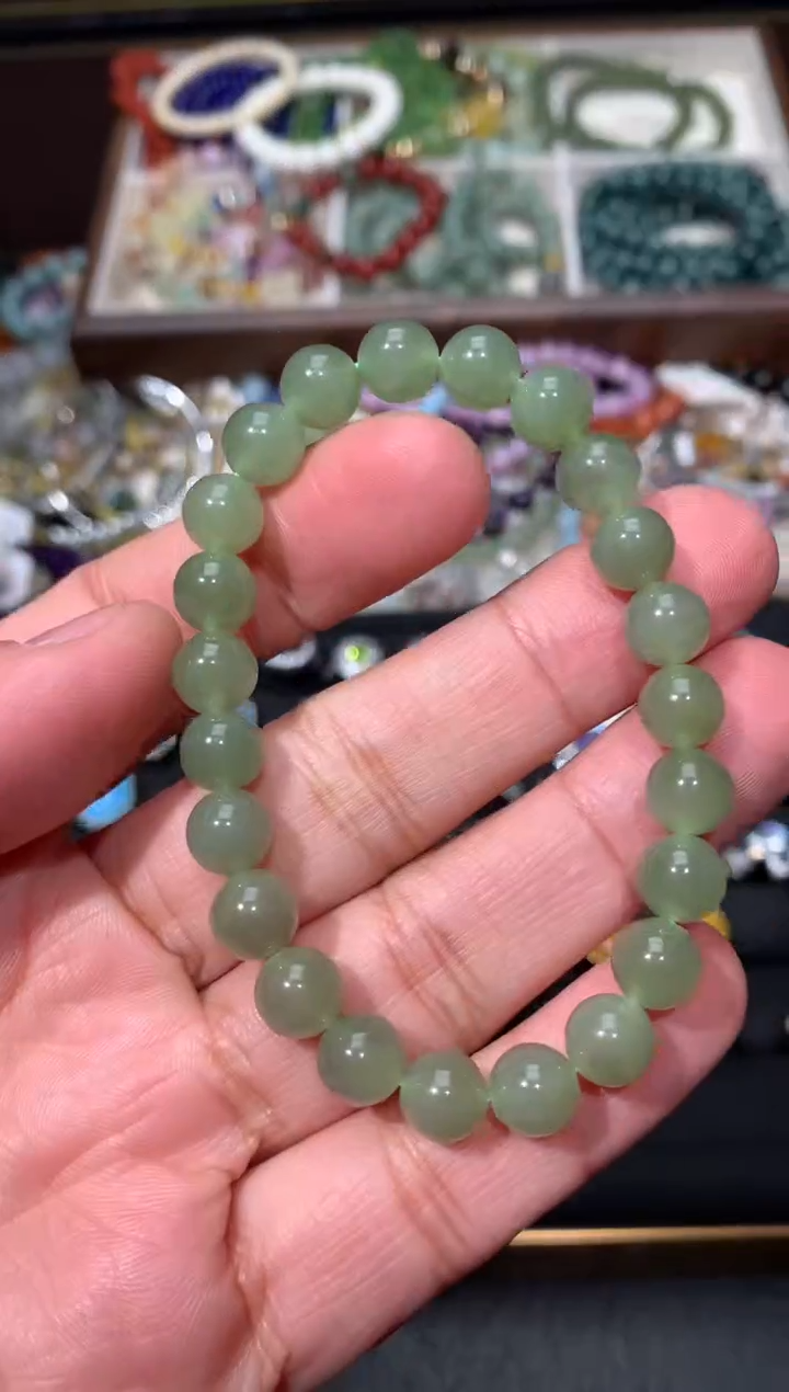 未镶嵌手链和田玉K58【多样性发其一】