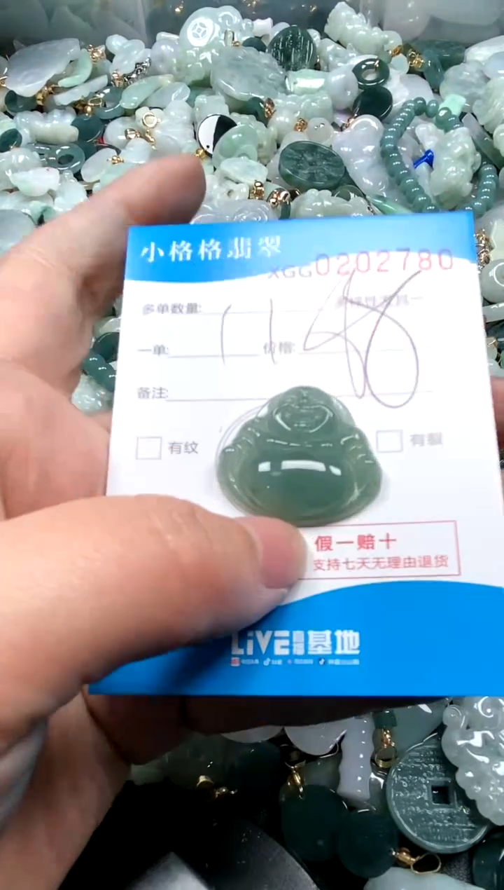 【闪购商品】翡翠颈饰未镶嵌闪购商品0202780