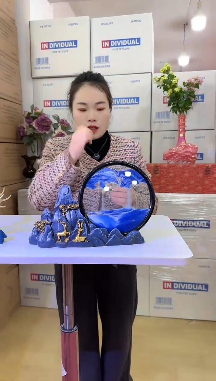 【闪购商品】无铅玻璃迪喜花器-m-早