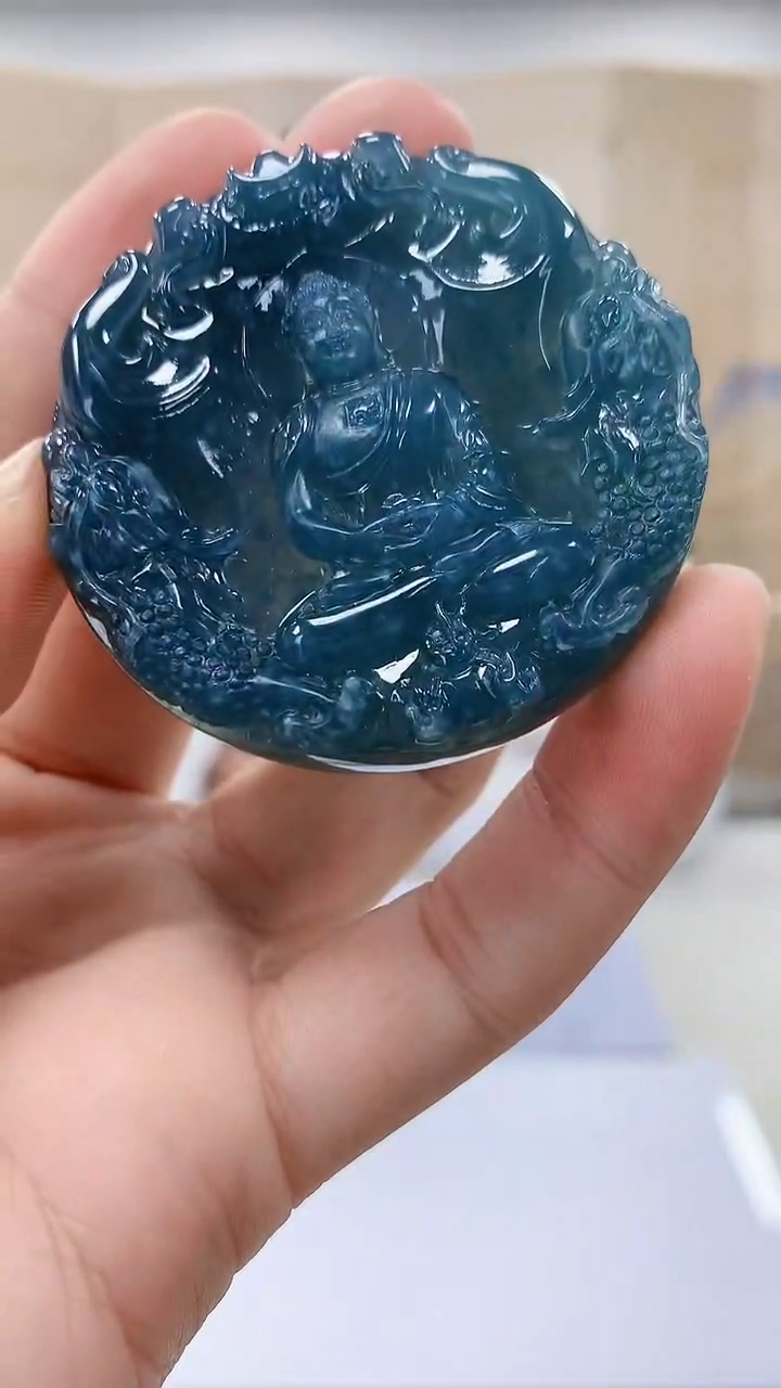 【闪购商品】定制翡翠未镶嵌5152bb-毛货挂件119