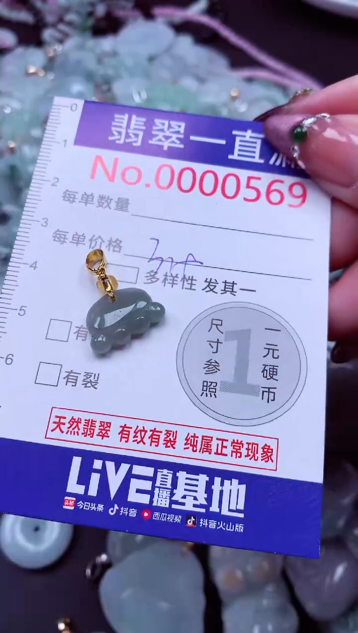 颈饰未镶嵌翡翠569