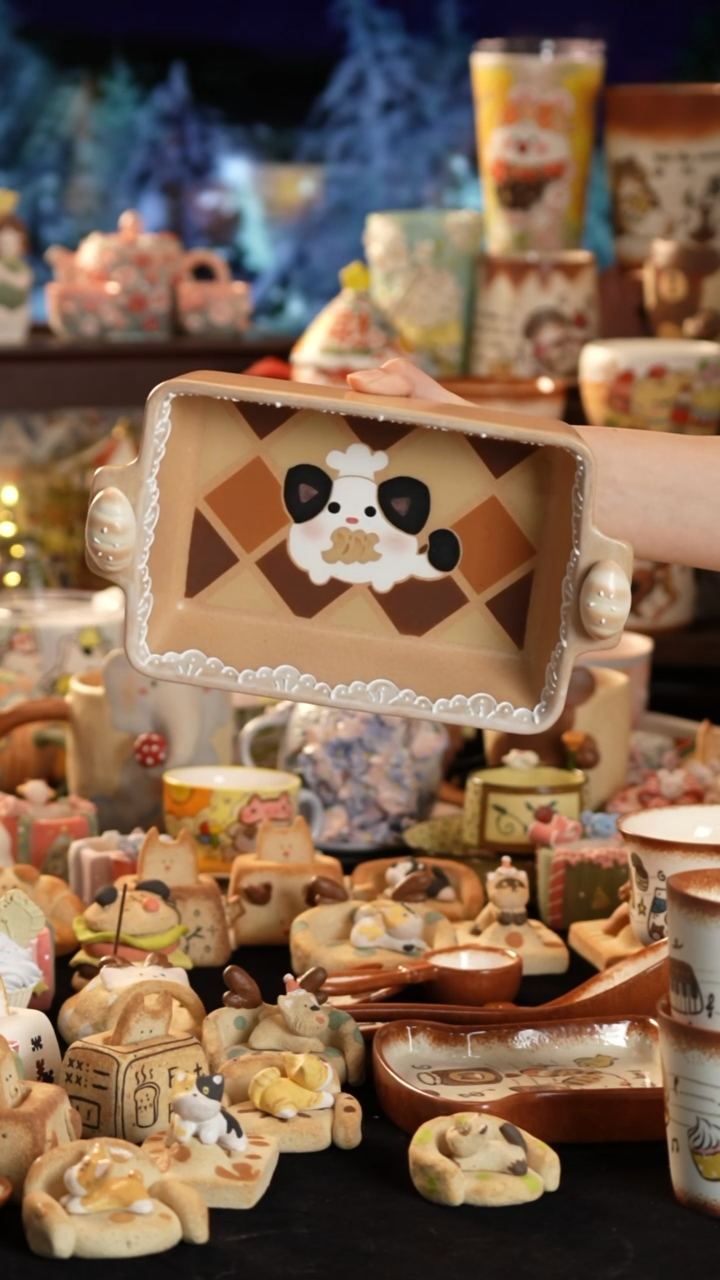 其他陶景德镇釉下彩手绘设计师款陶瓷