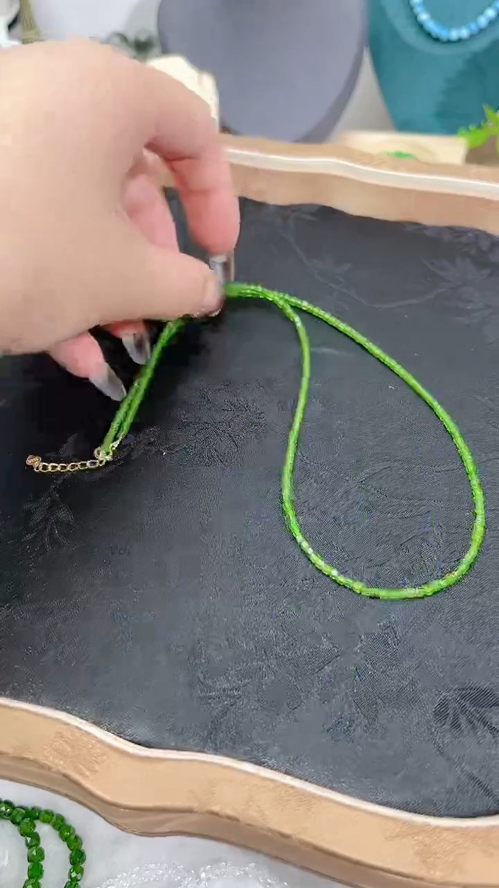 【闪购商品】透辉石项链银S925镶嵌199
