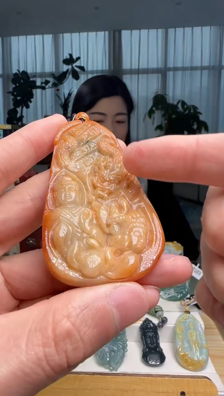 【闪购商品】翡翠颈饰未镶嵌DY@@960Q3J15814