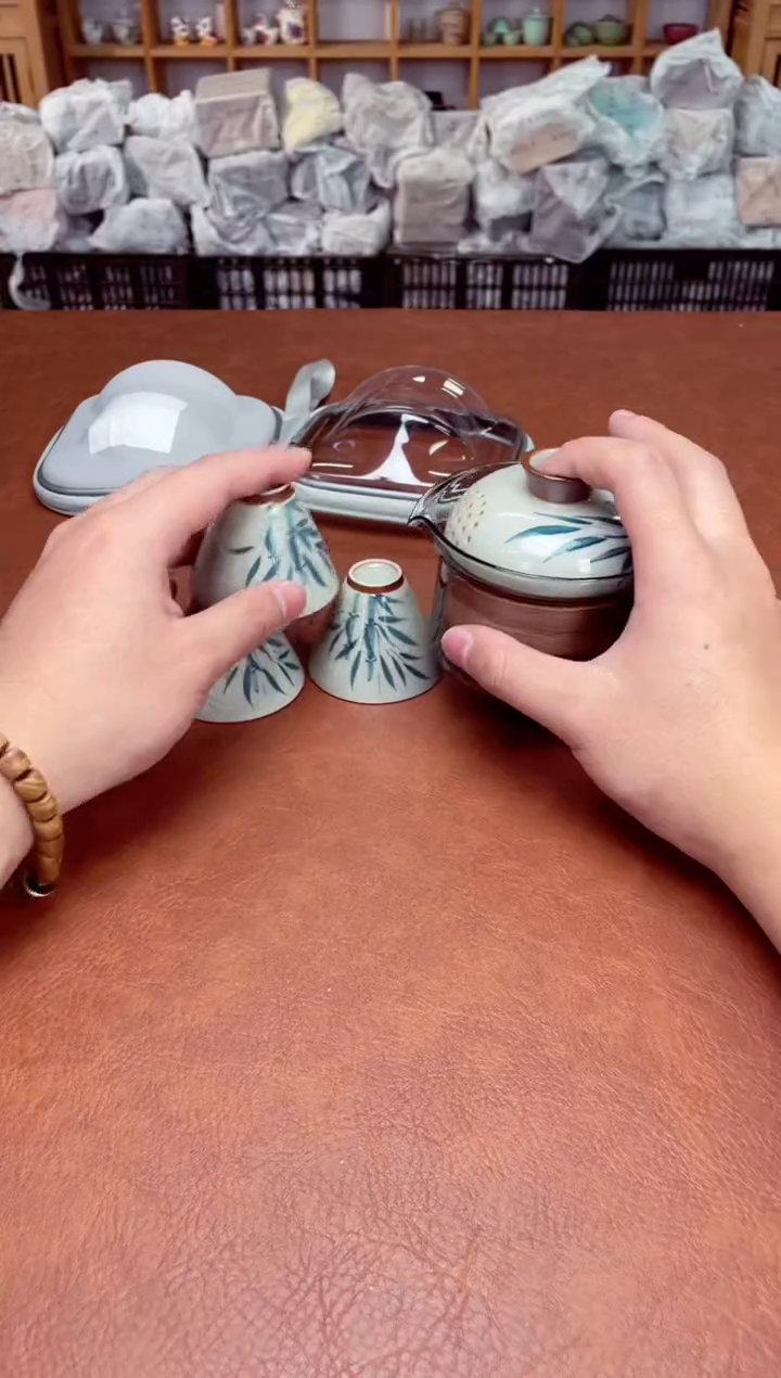 【闪购商品】摆件高端瓷器易仟杯茶器