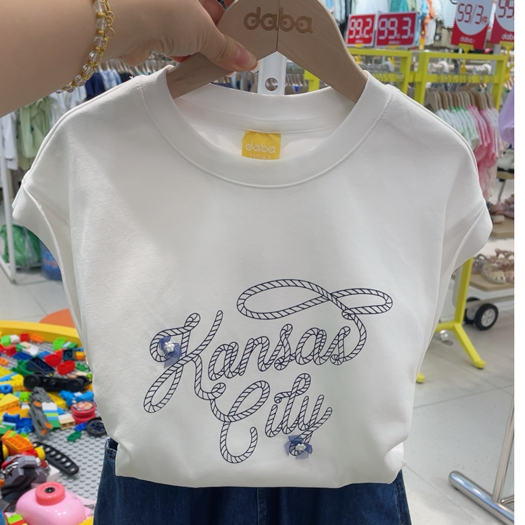 达巴童装T恤男女儿童儿童