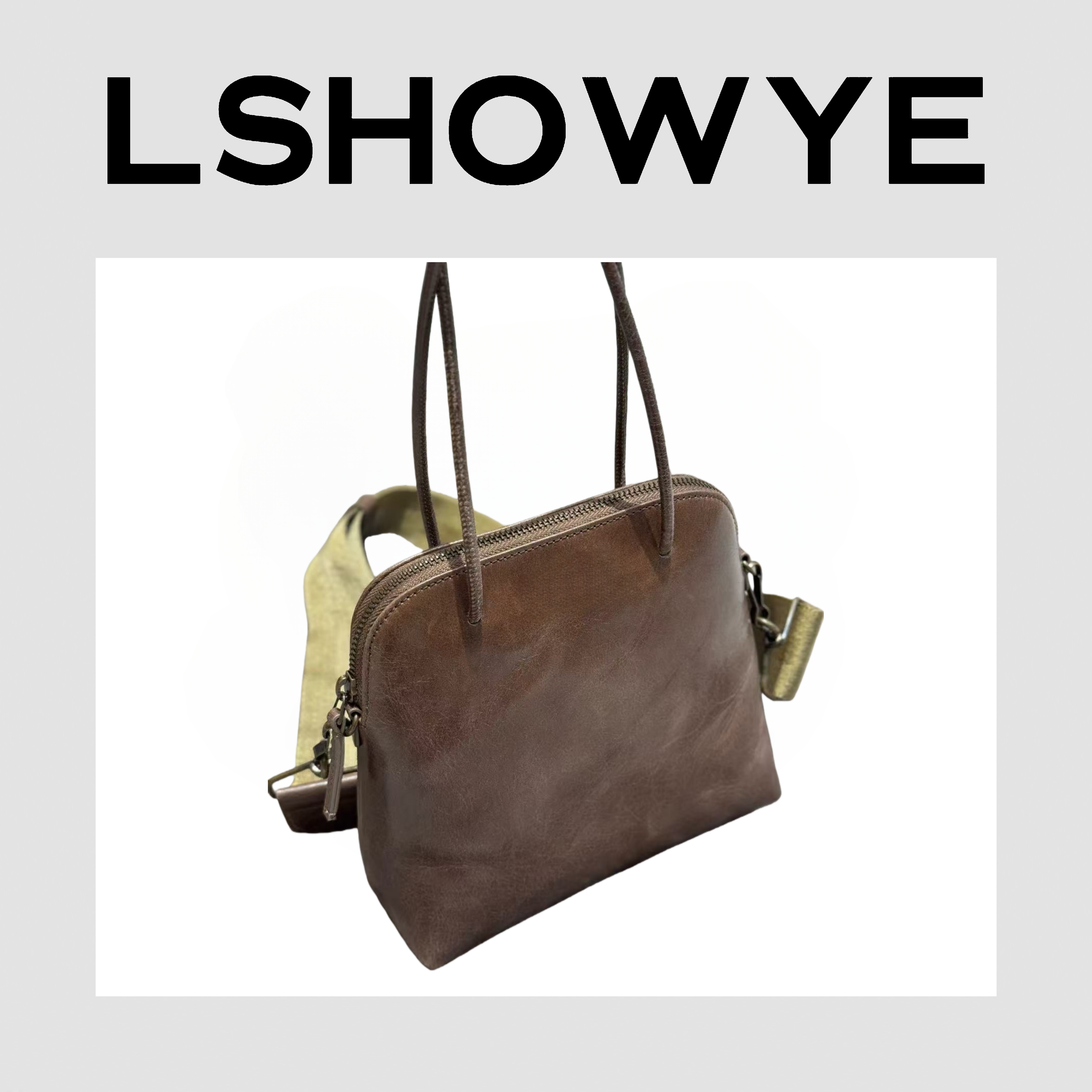 LSHOWYE｜褶皱纹理手拎包R251215