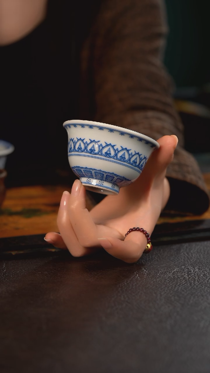 【闪购商品】杯聚澜堂点工宝相大压手杯