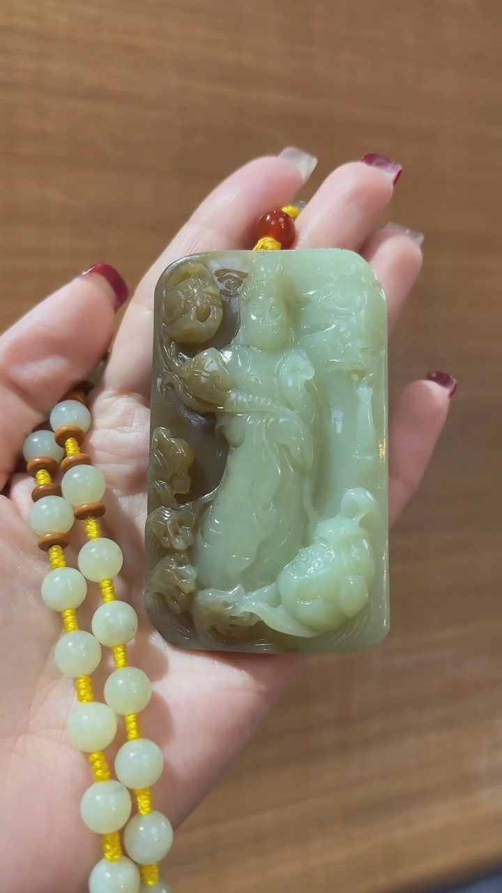 【闪购商品】和田玉吊坠未镶嵌观音