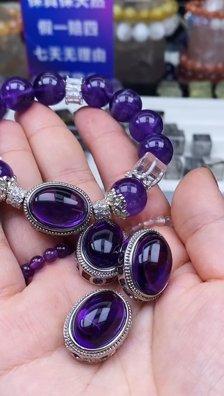 【闪购商品】水晶吊坠(不含链)未镶嵌77a多样性发其一/2.15/1个