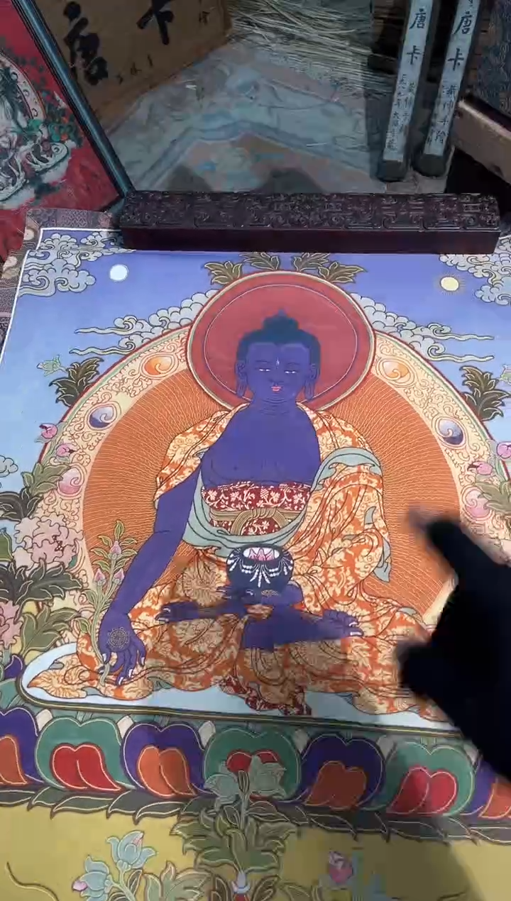 卷轴画天天的唐卡tk160