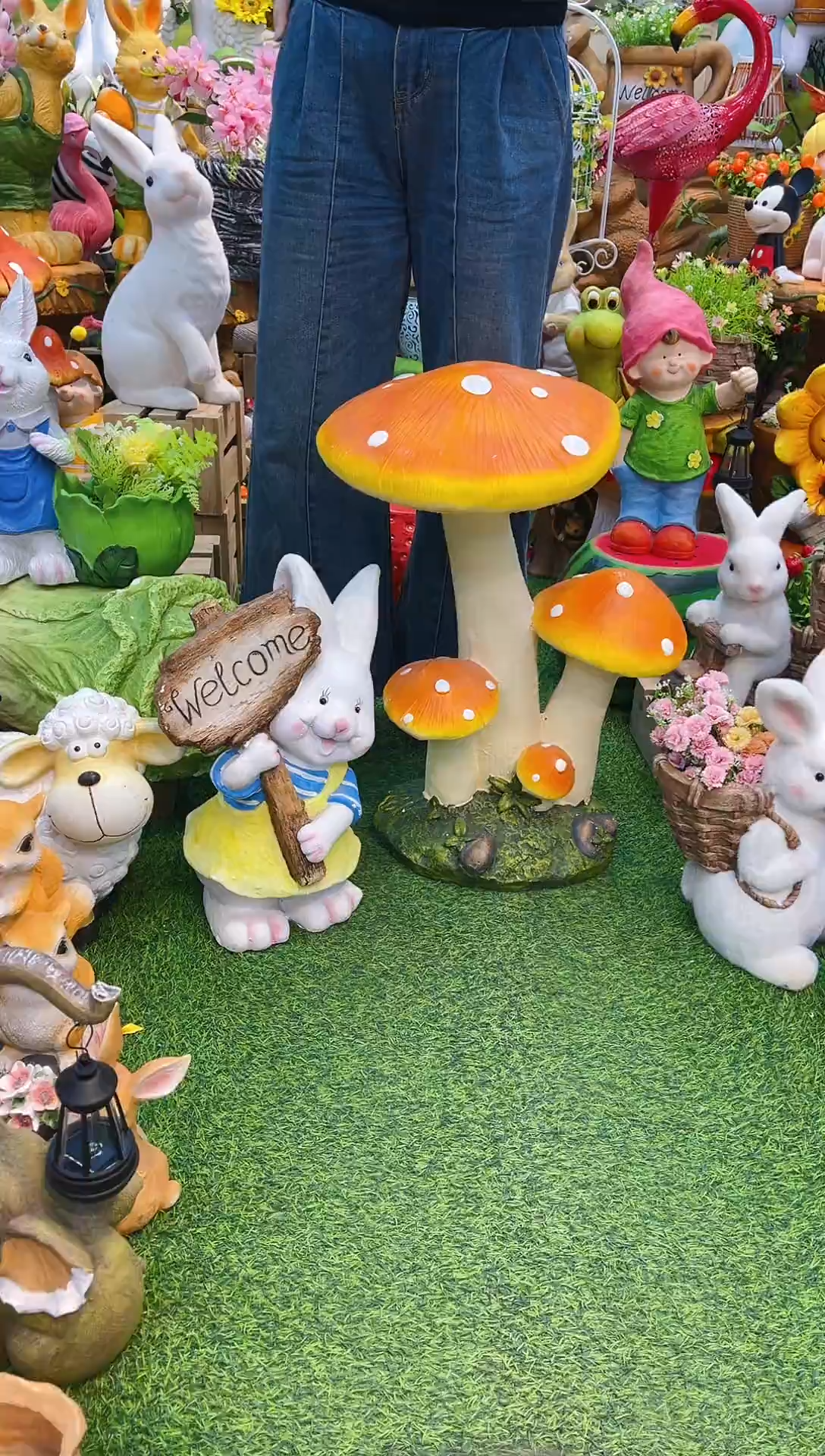 【闪购商品】红陶花园庭院摆件&002&