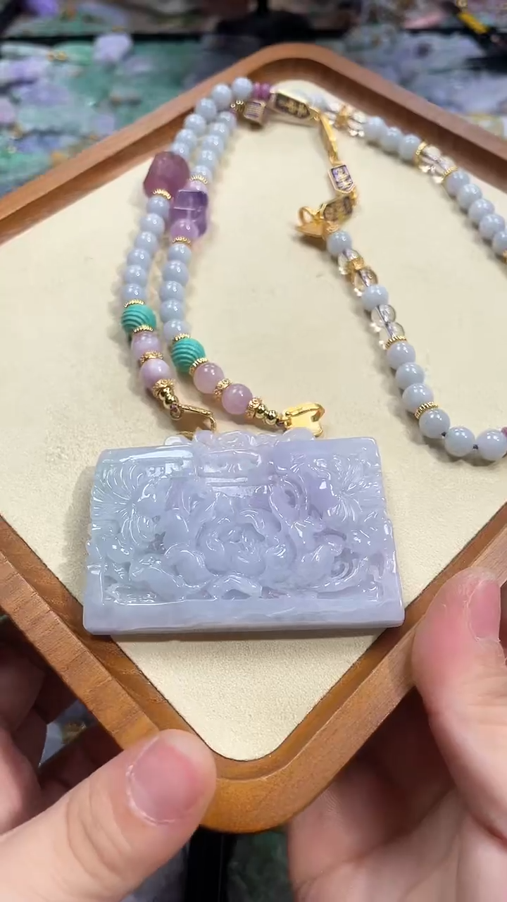 【闪购商品】翡翠颈饰未镶嵌吊坠