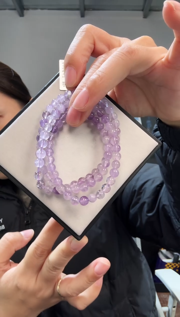 未镶嵌手链水晶优0654 约6mm 多样性发一件