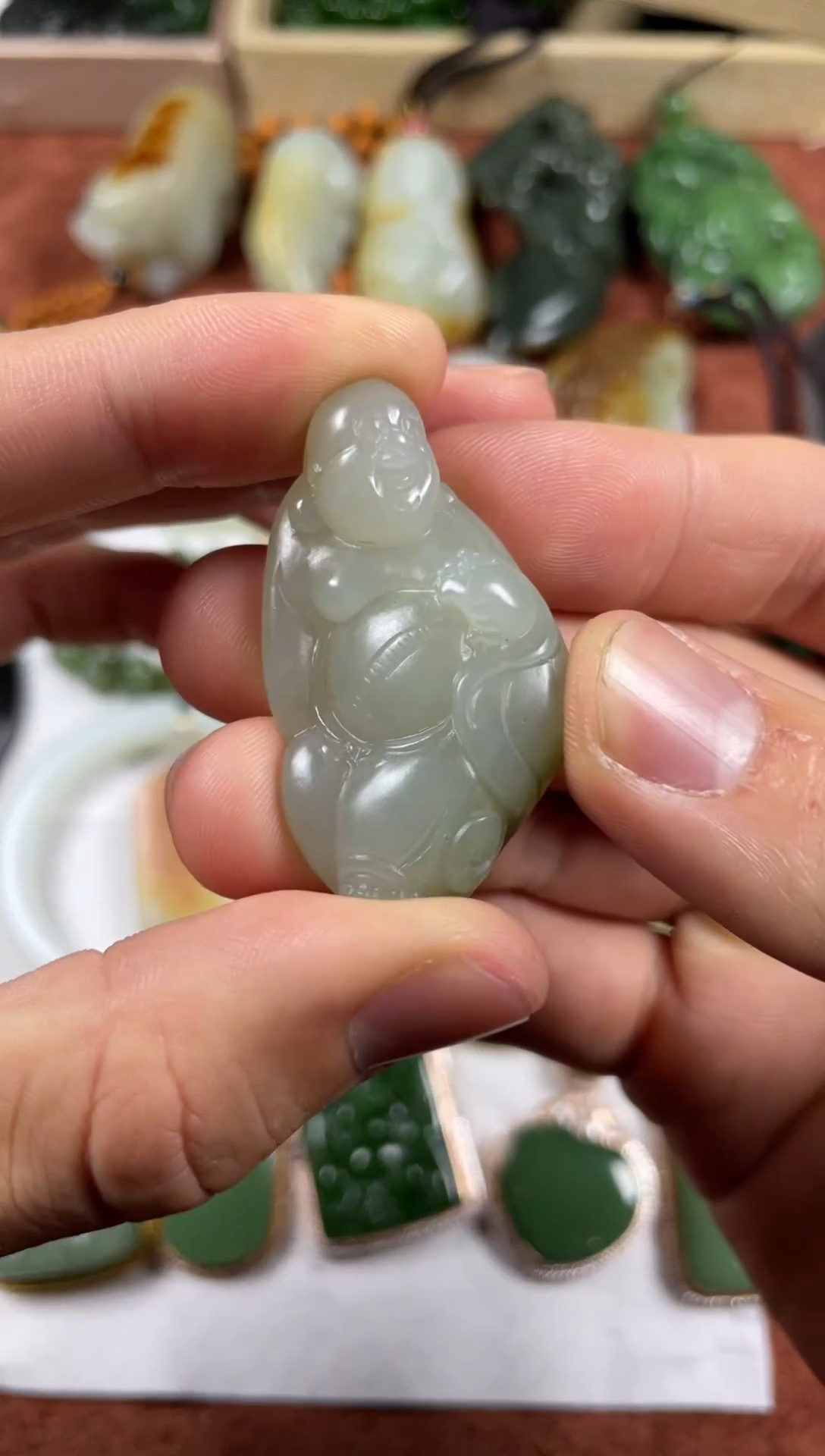 颈饰未镶嵌和田玉5