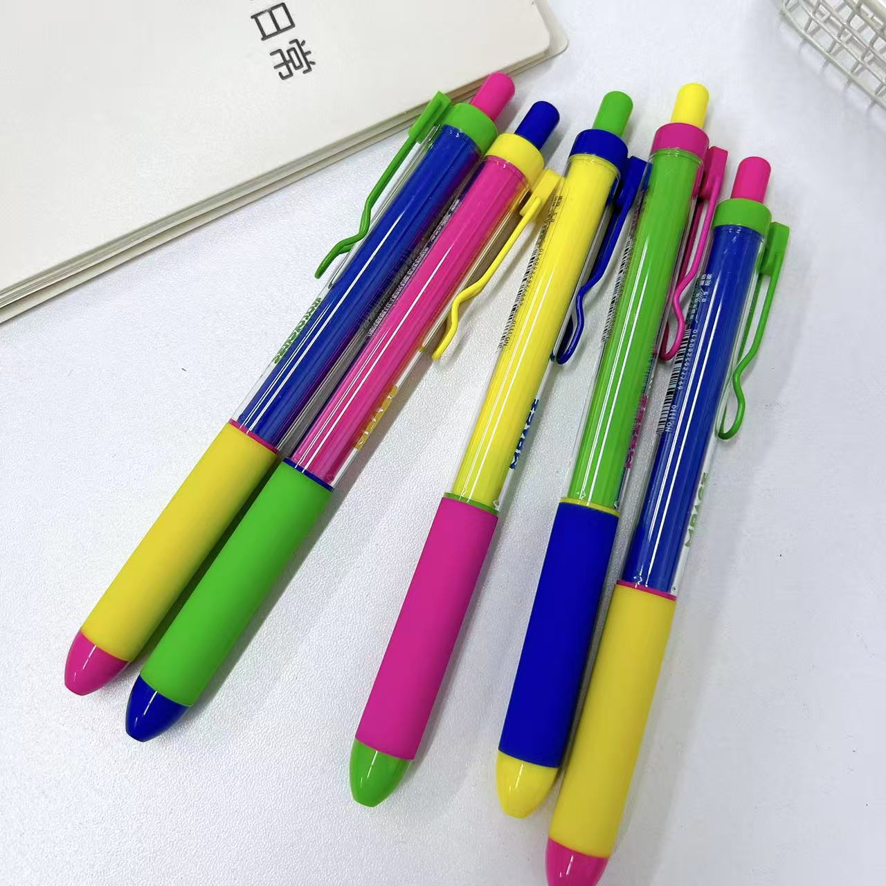 【黑墨-5支不挑杆】A04柯林撞界玩家按动中性笔,掉封蜡不售后