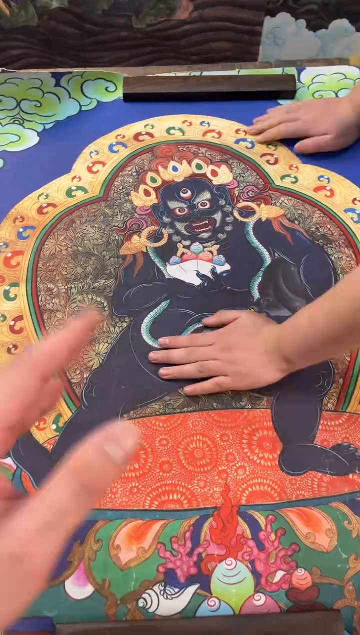 卷轴画刘洋画院老六专属w950