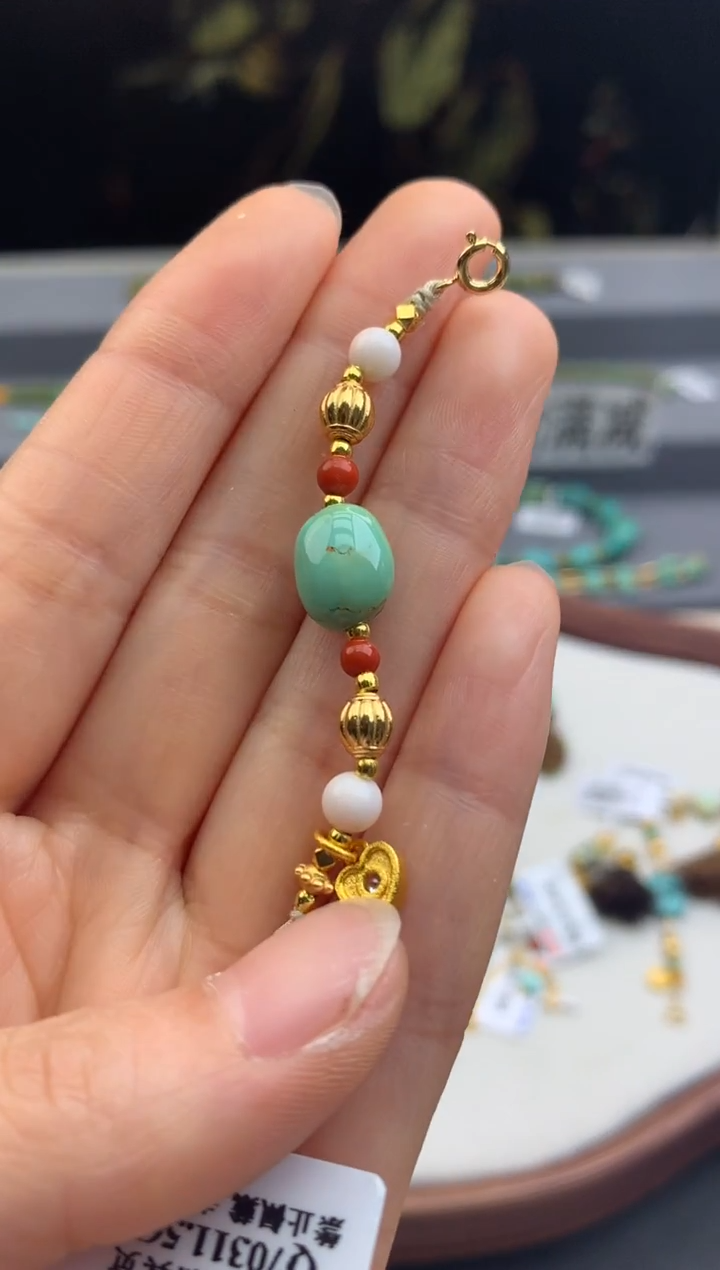 未镶嵌挂件南红玛瑙茜.A223