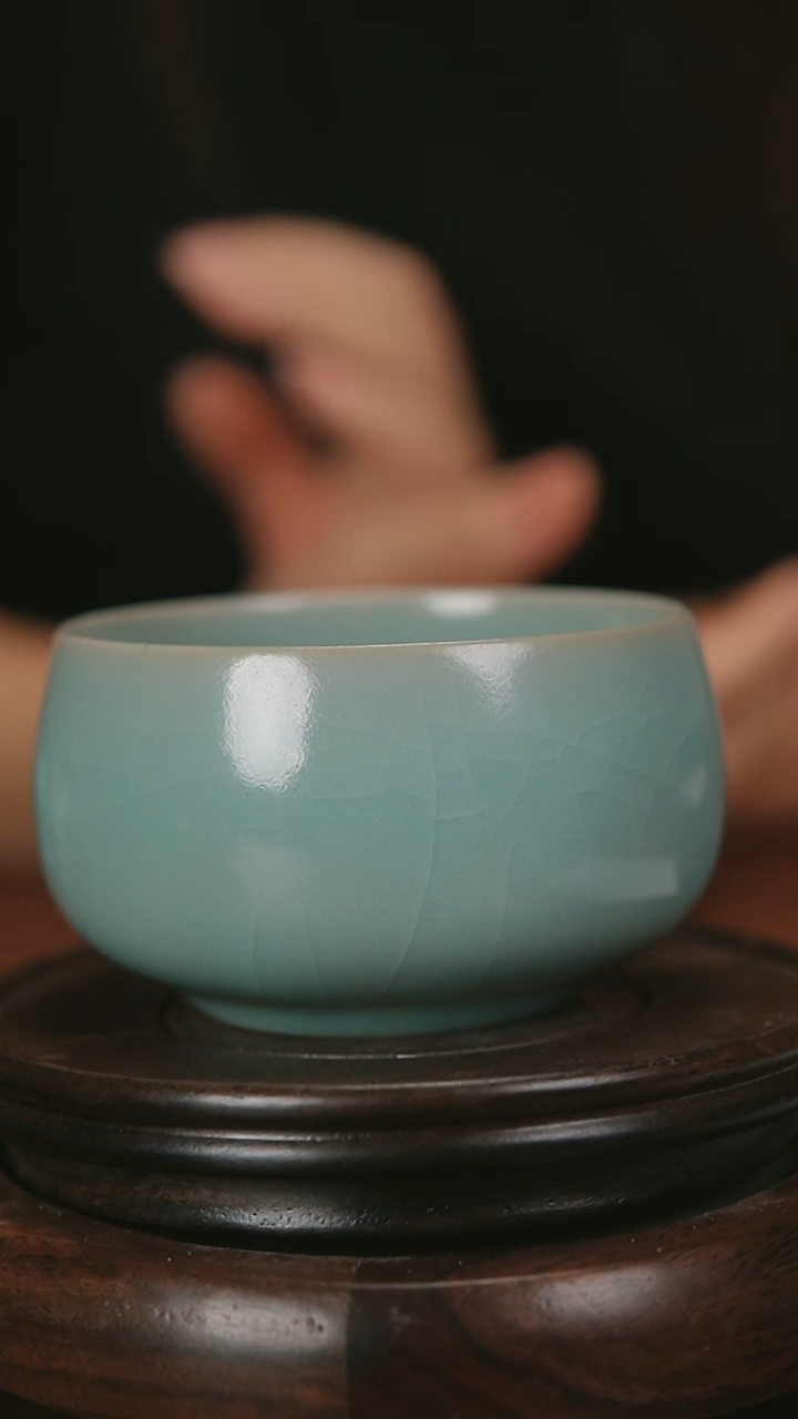 摆件原产地原矿釉汝瓷