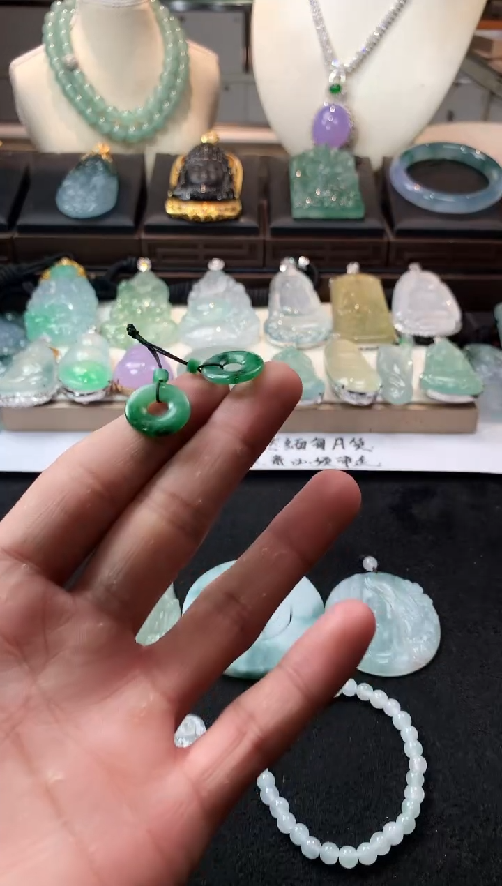 未镶嵌定制翡翠呦5034毛货不退不换