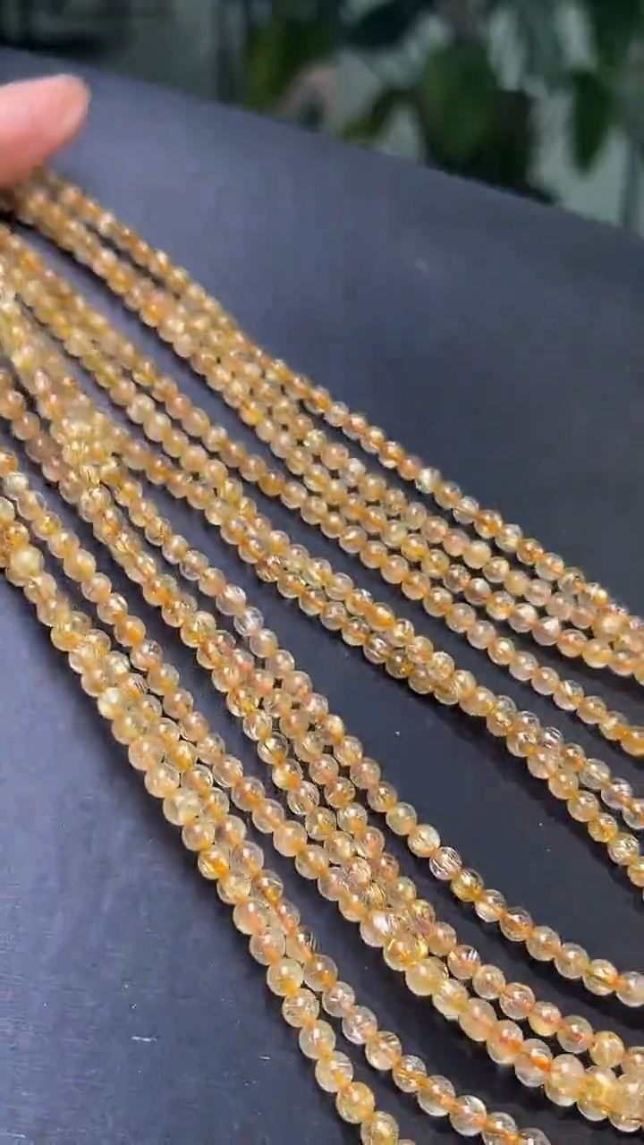 未镶嵌手串水晶钛晶多圈手串5m+ M38319多样性发一