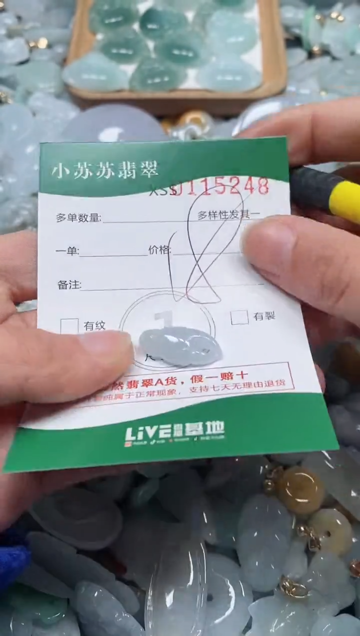 【闪购商品】翡翠颈饰未镶嵌闪购商品0115248