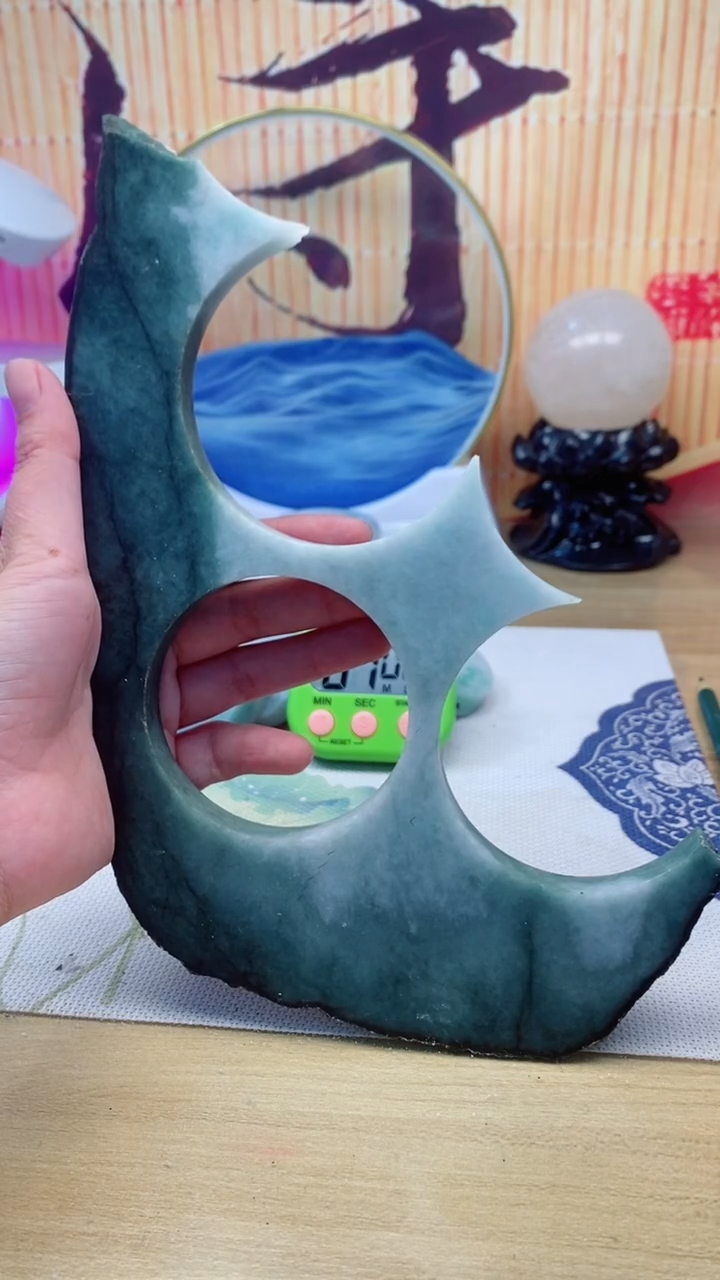 翡翠未镶嵌颈饰宿翡翠579