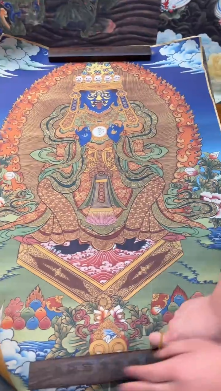 卷轴画刘洋画院老六专属AA154