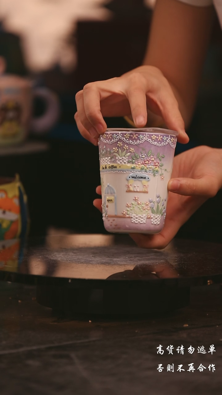 陶瓷景德镇可爱设计师款陶瓷