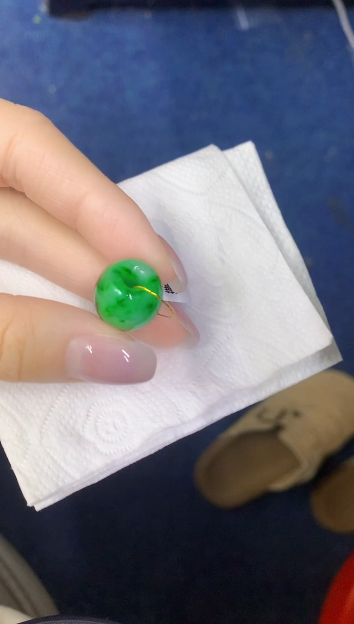 颈饰未镶嵌翡翠缅甸天然翡翠A货