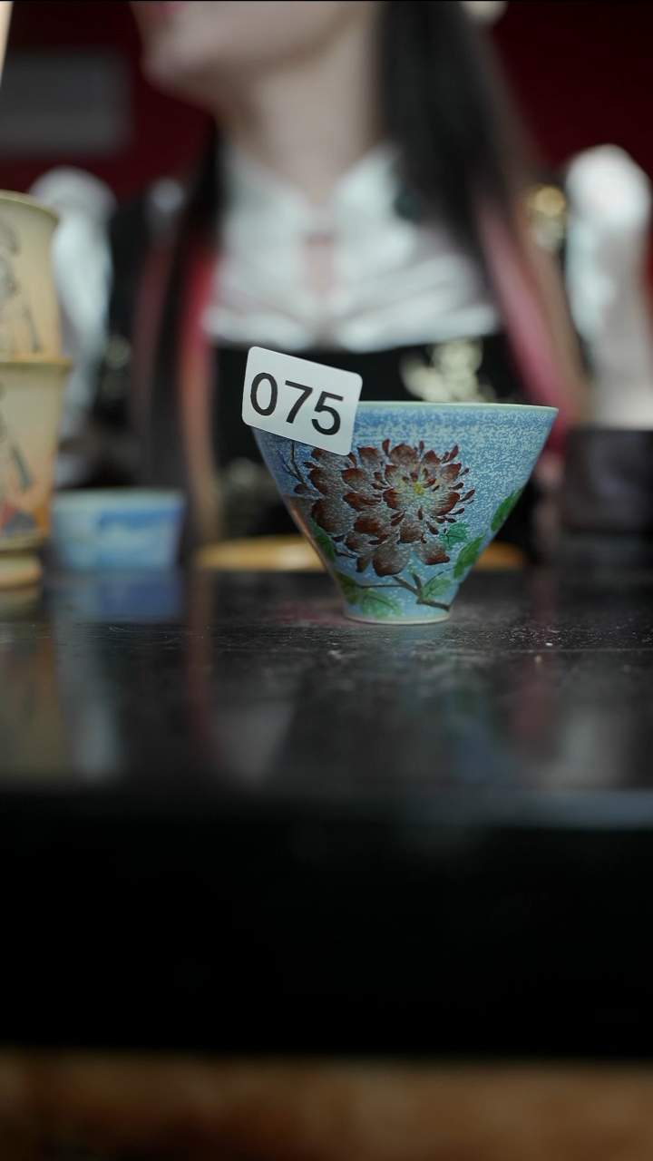 杯等烟雨陶瓷手作主人杯075