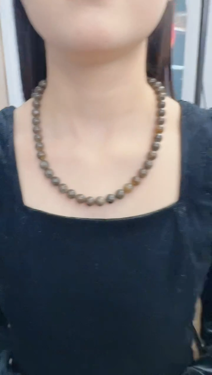 【闪购商品】琥珀裸石未镶嵌项链-发一件