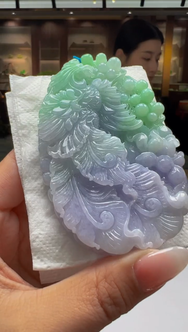 【闪购商品】定制翡翠未镶嵌Q2025-3-11-53