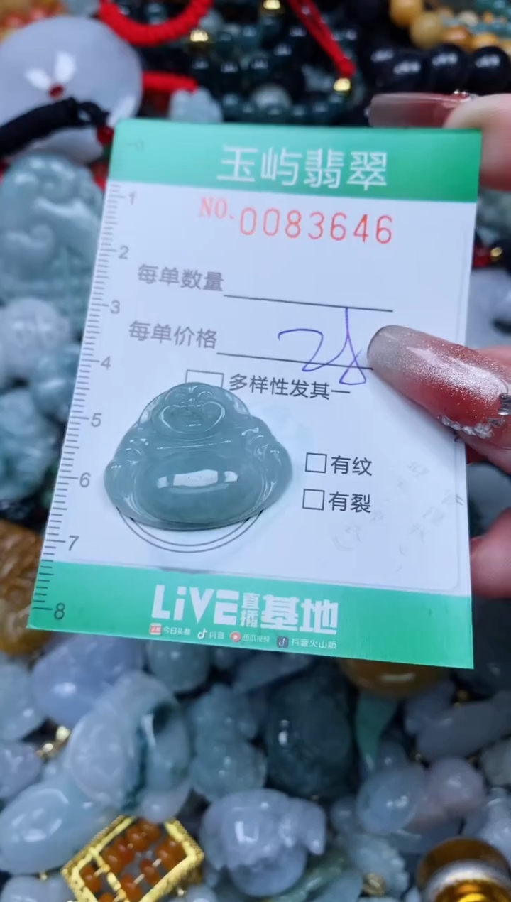 【闪购商品】翡翠颈饰未镶嵌闪购0083646