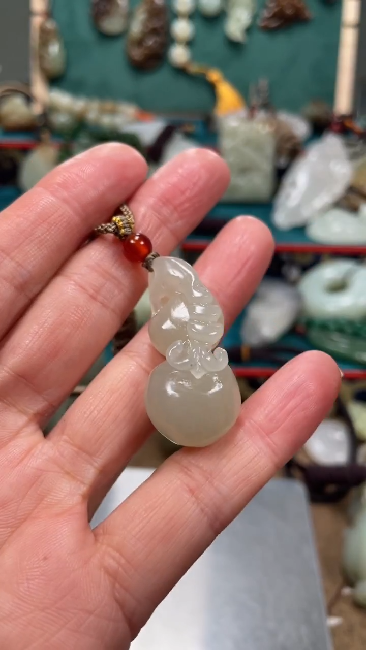未镶嵌和田玉挂件0068