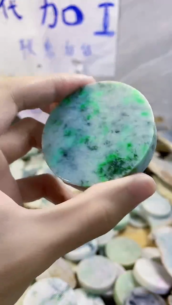 裸石翡翠纯天然翡翠A货125